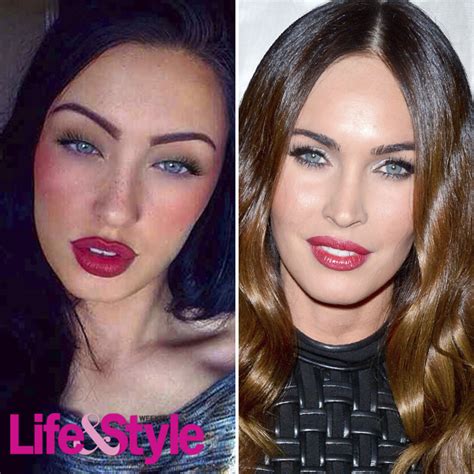 megan fox look alike|There’s A Megan Fox Look.